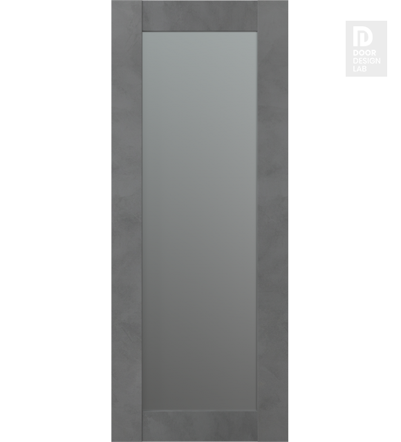 DOOR SLAB AVON 207 VETRO DARK URBAN 36" X 84" X 1 3/4"