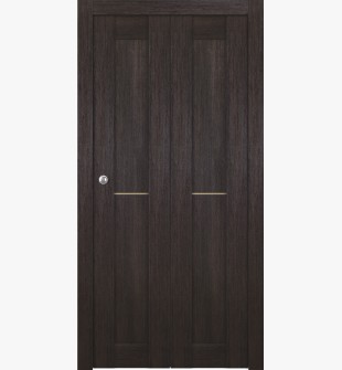 Avon 07 1H Gold Veralinga Oak Bi-folding doors
