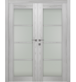 Avon 4 Lite Vetro Ribeira Ash Double doors