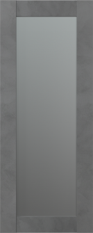 DOOR SLAB AVON 207 VETRO DARK URBAN 18" X 80" X 1 3/4"