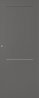 Shaker 2 Panel Gray Matte