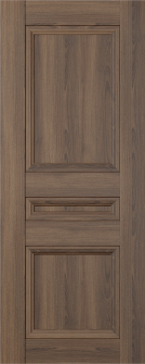 DOOR SLAB OXFORD DUO 07 2R PECAN NUTWOOD 18" X 80" X 1 3/4"
