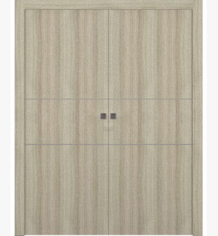 Optima 2H Shambor Double pocket doors