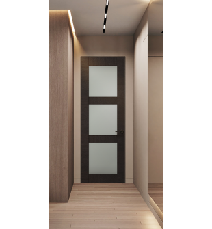 Avanti 3 Lite Vetro Black Apricot Frameless