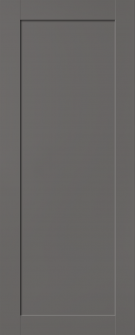 DOOR SLAB SHAKER 1 PANEL GRAY MATTE 24" X 96" X 1 3/4"