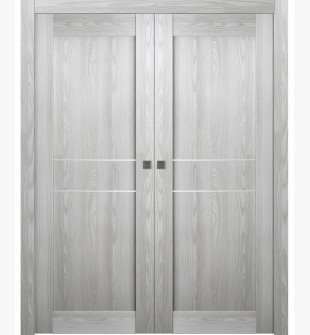 Avon 07 2Hn Ribeira Ash Double pocket doors