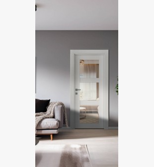 Palladio 3 Lite Clear Vetro Bianco Noble Frameless