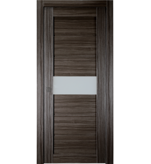 Edna Vetro Gray Oak Pocket doors