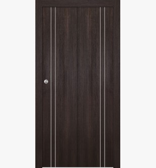 Optima 2V Veralinga Oak Bi-folding doors