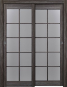 Palladio 10 Lite Vetro Gray Oak