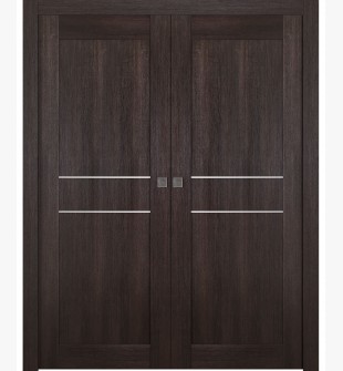 Avon 07 2Hn Veralinga Oak Double pocket doors