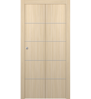 Optima 4H Loire Ash Bi-folding doors