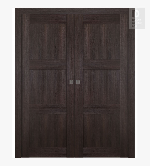 Avon 07 2Rn Veralinga Oak Double pocket doors