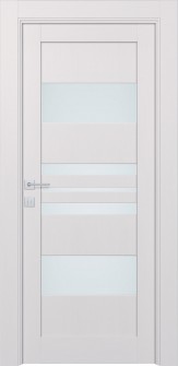 Romi Vetro Bianco Noble Single Doors