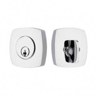 EMTEK URBAN MODERN DEADBOLT SINGLE CYLINDER 8426 POLISHED CHROME US26