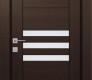Dome Vetro Veralinga Oak Modern Interior Door by Belldinni