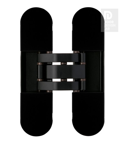 3D-ADJUSTABLE CONCEALED HINGE NERO BLACK KIT