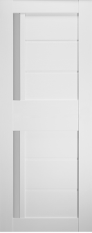 DOOR SLAB ESTA VETRO BIANCO NOBLE 24" X 96" X 1 9/16" FROSTED GLASS