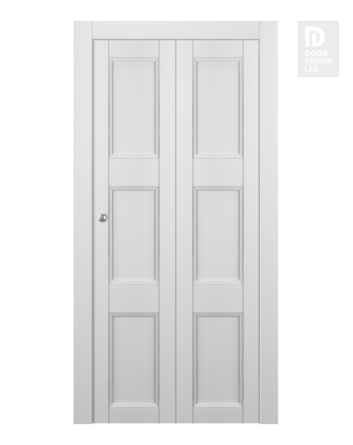 Oxford Uno 07 2Rn Snow White Bi-folding doors