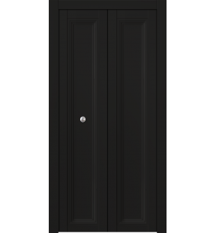 Oxford Duo 07 Black Matte Bi-folding doors