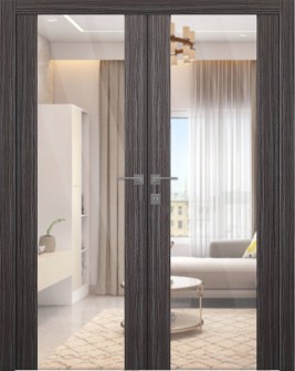 Palladio 202 Clear Vetro Gray Oak