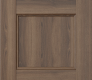 Modern Interior DOOR SLAB OXFORD UNO 07 2RN PECAN NUTWOOD 18" X 96" X 1 3/4"