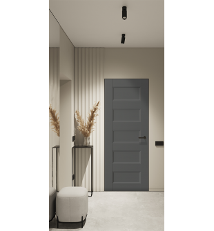 Oxford Uno 07 4R Gray Matte Frameless
