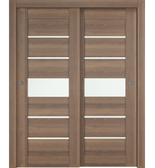 Avon 07-06 Vetro Pecan Nutwood Bypass doors
