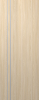 DOOR SLAB OPTIMA 2V LOIRE ASH 42" X 84" X 1 3/4" SOLID CORE