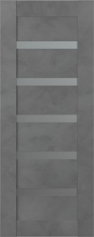 DOOR SLAB AVON 07-04 VETRO DARK URBAN 24" X 80" X 1 3/4"