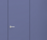 Modern Interior RTA DOOR SLAB EXAMPLE FLUSH LVL PRIMED DOOR FOR PAINTING IN PLAIN BLUE 32" X 108" X 1 3/4"
