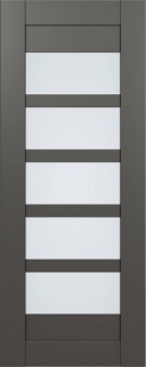 DOOR SLAB AVON 07-07 VETRO GRAY MATTE 24" X 96" X 1 3/4"