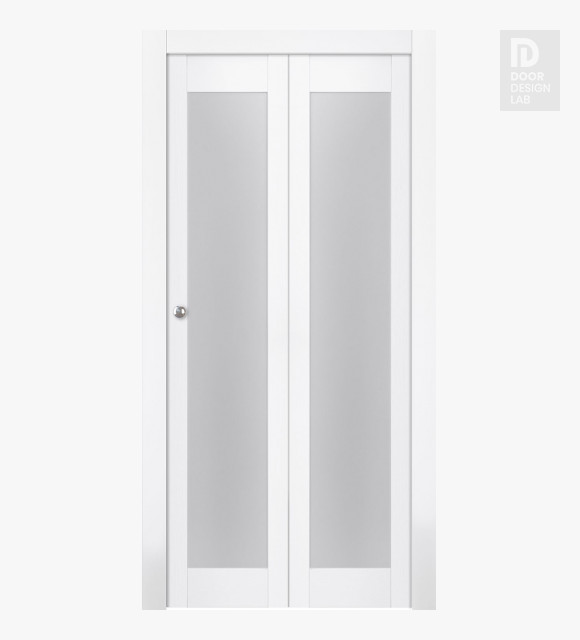 Palladio 207 Vetro Bianco Noble Bi-folding doors