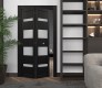 Leora Vetro Black Matte Bi-folding doors