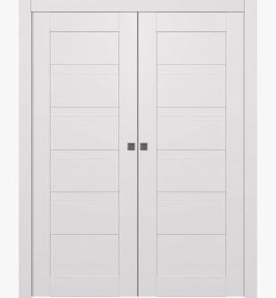 Orleo Snow White Double pocket doors