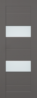 DOOR SLAB VITA VETRO GRAY MATTE 24" X 96" X 1 3/4" FROSTED GLASS