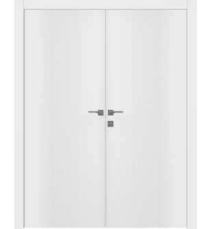 Toscana Snow White Double doors