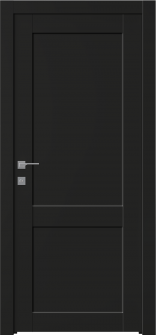 Shaker 2 Panel Black Matte Single Doors