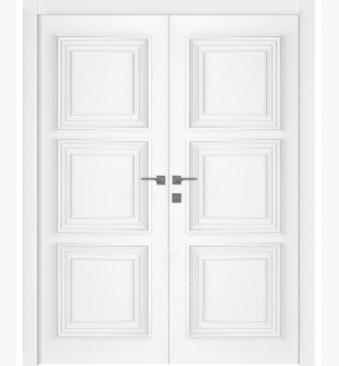 Palazzo 3 Polar White Double doors
