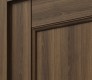 DOOR SLAB OXFORD UNO 07 RN PECAN NUTWOOD 18" X 84" X 1 3/4"