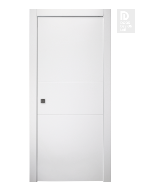 Smart Pro 2H Polar White Pocket doors