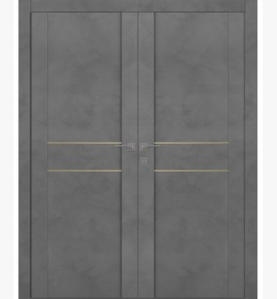 Avon 01 2Hn Gold Dark Urban Double doors