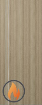 DOOR SLAB 20 MIN FIRE RATED 2V SHAMBOR 32" X 84" X 1 3/4"