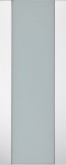 DOOR SLAB SMART PRO H3G VETRO POLAR WHITE 28" X 80" X 1 3/4" TEMPERED FROSTED GLASS