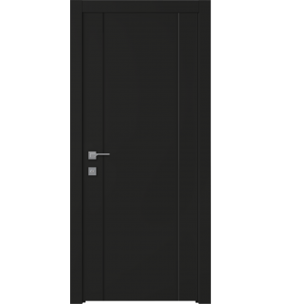 Avon 01 Black Matte Single Doors