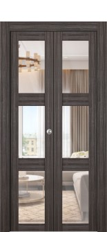 Palladio 3 Lite Clear Vetro Gray Oak