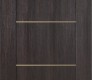 Modern Interior DOOR SLAB AVON 07 2H GOLD VERALINGA OAK 18" X 92 1/2" X 1 3/4"