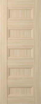 DOOR SLAB OXFORD DUO 07 4R LOIRE ASH 18" X 84" X 1 3/4"