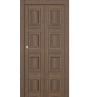 Oxford Duo 07 3R Pecan Nutwood Bi-folding doors