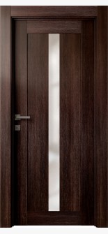 Avon 101 Vetro Veralinga Oak Hinged doors